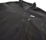 パタゴニア PATAGONIA Better Sweater ベターセーター プルオーバー ハーフジップ 長袖カットソ 25521 ジャケット ブラック LLサイズ 103MT-3089