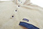 パタゴニア PATAGONIA SYNCH SNAP-Tシンチラ スナップT プルオーバー フリースジャケット 25580 ジャケット ベージュ Lサイズ 103MT-3535