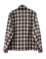 ロンハーマン Ron Herman RHC OMBRE CHECK SHIRTJACKET オンブレ チェック シャツジャケット ダブルジップ アウター 2820400063 ジャケット チェック マルチカラー Mサイズ 104MT-2104