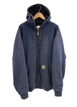 カーハート Carhartt フルジップパーカー スウェット  - パーカ ネイビー 101MT-5195