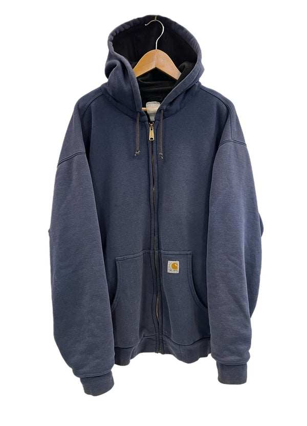 カーハート Carhartt フルジップパーカー スウェット  - パーカ ネイビー 101MT-5195