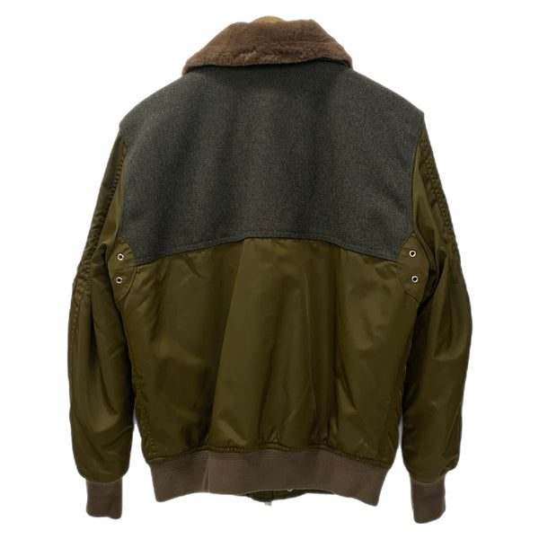 ディーゼル DIESEL W-LOUIS JACKET エコファー アビエイタージャケット A00563 ジャケット ブラウン XSサイズ 201MT-4545