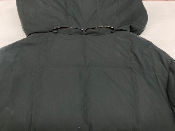 バーバリー Burberry ロンドン London 三陽商会 ダウンコート DOWN COAT ペディン ノバチェック ハイネック フード取り外し可 BLACK 黒 FRB58-092 コート ロゴ ブラック 15号 104LT-122