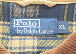 ラルフローレン RalphLauren 90s スウィングトップ ブルゾン 中綿 チンストラップ TALONジッパー ジャケット ベージュ LLサイズ 103MT-2630