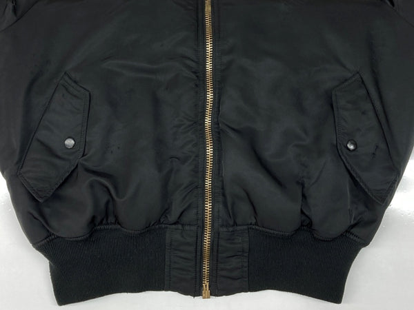 アリクス ALYX × ALPHA INDUSTRIES アルファ REVERSIBLE MA-1 JACKET リバーシブル ジャケット ボンバー フライト アウター 黒 912424 ジャケット 無地 ブラック Lサイズ 104MT-1978