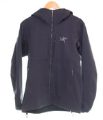 アークテリクス ARC'TERYX GAMMA MX HOODYフーデットブルゾン ガンマ フーディ ジップ パーカー 24114-125582 ジャケット ブラック Sサイズ 103MT-3503