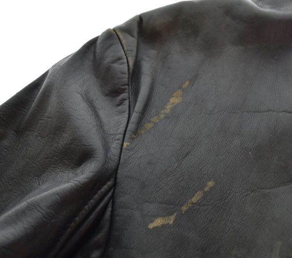 ショット SCHOTT 641 SINGLE LEATHER RIDERS シングル レザー ライダース【ボアライナー欠品】 42 ジャケット ブラック 103MT-2551