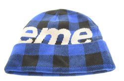 シュプリーム SUPREME 20AW Big Logo Beanie  ビッグロゴ ビーニー ニット帽 チェック 帽子 メンズ帽子 ニット帽 103H-79