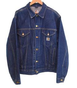 カーハート Carhartt 4TH TYPE DENIM TRUCKER JACKET フォース デニム トラッカー ジャケット 濃紺  ジャケット ブルー 103MT-3188