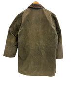 バブアー BARBOUR 90's 90年代 3ワラント NORTHUMBRIA ノーザンブリア ワックス コットン オイルドジャケット ハーフコート VINTAGE ヴィンテージ A400 C42 ジャケット カーキ 101MT-5238