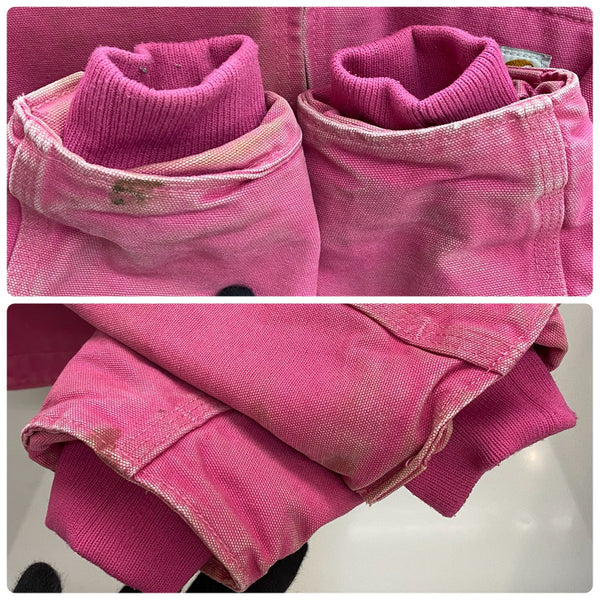 【曜日割引対象外】 カーハート Carhartt 00's シエラジャケット アクティブ デトロイト ジャケット ピンク Mサイズ 201MT-4754 VB