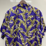 【曜日割引対象外】 パタゴニア PATAGONIA 90's pataloha バナナラマ アロハシャツ 半袖シャツ ネイビー XLサイズ 201MT-4396 VB