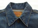 リーバイス Levi's 80's 4th Type USA製 スモールe 70505-0217 ボタン裏527 トラッカージャケット デニムジャケット 70505-0217 36 ジャケット ブルー 103MT-2309
