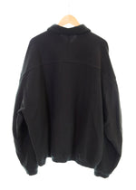 アレクサンダーワン Alexander Wang  パフロゴ オーバーサイズ ポロトップ 黒 6CC3241056 スウェット ブラック Mサイズ 103MT-1768