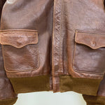 【曜日割引対象外】 バズリクソンズ Buzz Ricson’s ROUGH WEAR TYPE A-2 TALONZIP M83180 ジャケット ブラウン Mサイズ 201MT-2760 VB