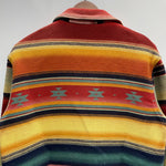 【曜日割引対象外】 ラルフローレン RALPH LAUREN 80's 90's ネイティブ柄 ラグジャケット 三角タグ USA製 ジャケット マルチカラー Sサイズ 201MT-4050 VB