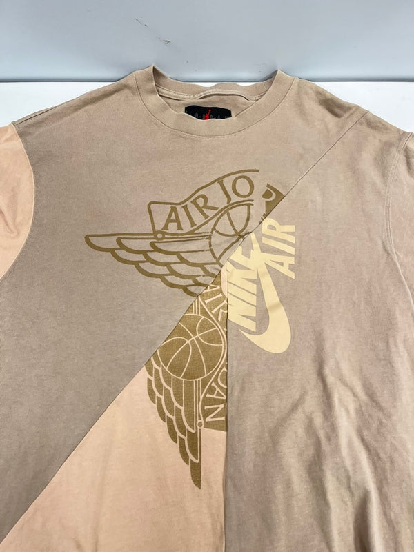 ジョーダン JORDAN x Travis Cactus Jack T-Shirt Khaki Desert トラヴィス カクタス ジャック Tシャツ デザートカーキ  NIKE ナイキ Tシャツ ベージュ Lサイズ 101MT-4928