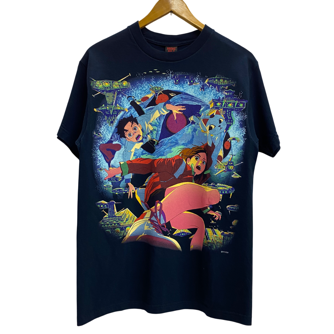 ダンダダン DAN DA DAN GEEKS RULE SILKSCREEN PRINTING Tシャツ