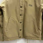 【曜日割引対象外】 ネイビーデパートメント NAVY DEPARTMENT N-1 デッキジャケット フライトジャケット NXsx15122 ジャケット カーキ 38サイズ 201MT-4442 VB