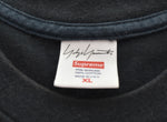 シュプリーム SUPREME 20AW YOHJI YAMAMOTO ヨウジヤマモト This Was Tomorrow Tee フラワープリントTシャツ 黒 Tシャツ ブラック LLサイズ 103MT-2638