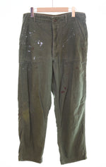 ミリタリー Military 70's BAKER PANTS ベイカーパンツ 34 31 ボトムスその他 グリーン 103MB-490