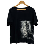 ブラックスキャンダルヨウジヤマモト BLACK Scandal Yohji Yamamoto BS 13歳横PT半袖 NN-T34-097 Tシャツ ブラック 2サイズ 201MT-3954