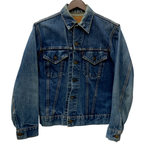 【曜日割引対象外】 リーバイス Levi's 70's 70505 4th BIG E ケアタグ USA製 ボタン裏526 デニム ジャケット 201MT-3240 VB