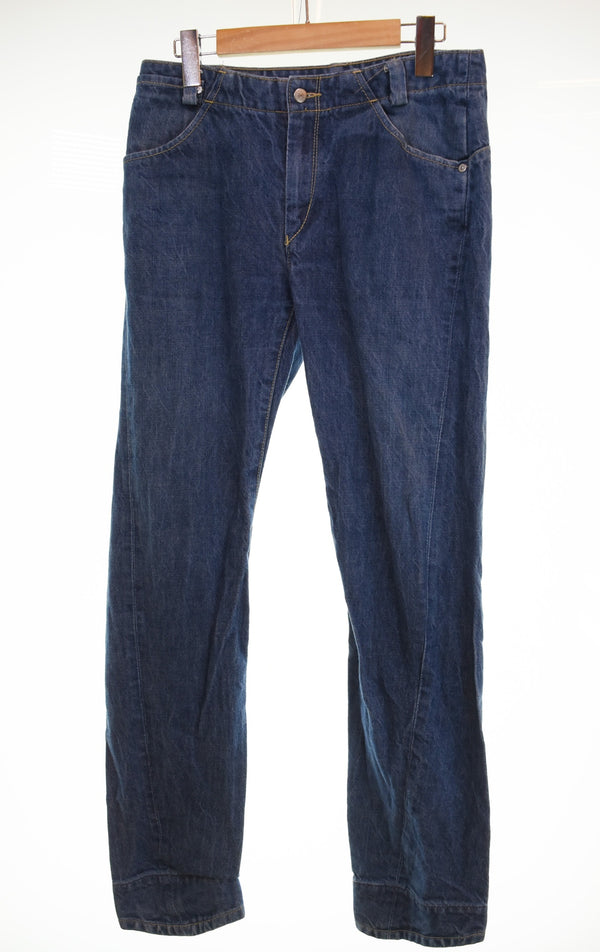 リーバイス Levi's 00s 立体裁断 デニムパンツ ユーロ 30 34 100040835 デニム ブルー 30 103MB-687