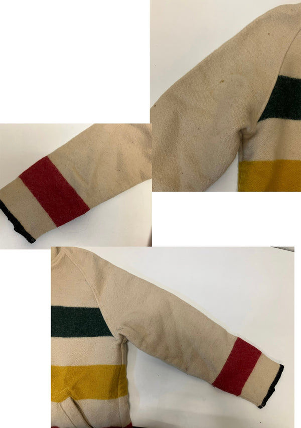 ウールリッチ WOOLRICH 70's 70年代 マルチボーダー フーデッド ウール ブランケット コート VINTAGE ヴィンテージ コート マルチカラー Mサイズ 101MT-4683