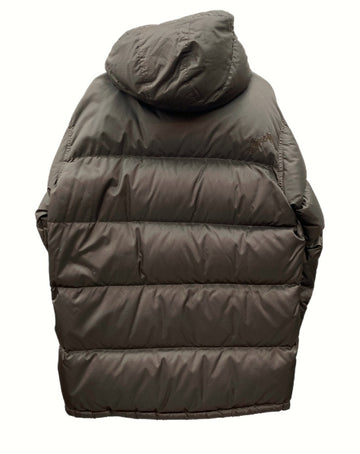 ステューシー STUSSY Ripstop Tactical Puffer Jacket リップストップ タクティカル パファー ジャケット アウター ダウン OLD オールド 茶色 ジャケット ロゴ ブラウン Lサイズ 104MT-867