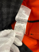 グッチ GUCCI チェック ダッフルコート ウールコート アウター チャコールグレー系 グレー系 ブラック系 46 コート グレー 101MT-5307