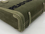 レディメイド READYMADE PEGGY BAG ペギーバッグ ハンド ショルダー バッグ 2WAY リメイク 再構築 緑 バッグ メンズバッグ トートバッグ ロゴ カーキ 104B-71