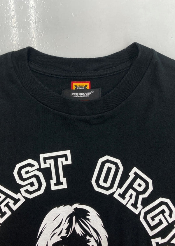 アンダーカバー UNDERCOVER × HUMAN MADE ヒューマンメイド LAST ORGY 2 GRAPHIC T-SHIRT グラフィック Tシャツ 半袖 黒 UC1B9807-2 Tシャツ プリント ブラック Lサイズ 104MT-1325