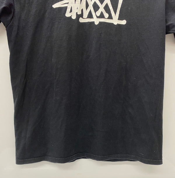 ステューシー STUSSY 00’s 25周年 25th Anniversary Tee Tシャツ ブラック Lサイズ 201MT-2735