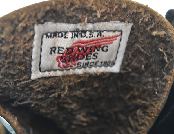 レッドウィング RED WING 90'S 90年代 8133 ワークブーツ 黒 8133 メンズ靴 ブーツ ワーク ブラック 7 1/2 25.5cm 103S-1117