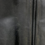 アヴィレックス AVIREX レザー シングルライダース 6141057 ジャケット ブラック Mサイズ 201MT-4689