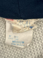 ヴィンテージ vintage 裏サーマル パーカー IDEAL ZIP MADE IN USA アメリカ製 パーカ ネイビー Mサイズ 101MT-4896