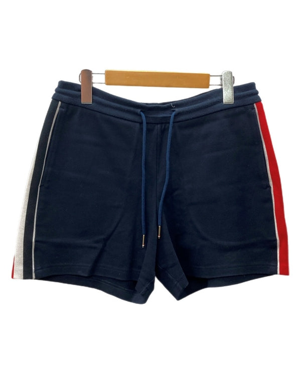 トムブラウン THOM BROWNE NEW YORK SWEAT HALF PANTS スウェット ハーフ パンツ トリコロール ショート ズボン 紺 ライン MJQ090A-06168415 ハーフパンツ ネイビー サイズ 0 104MB-136