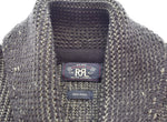 ダブルアールエル RRL ラルフローレン LOW GAUGE SHAWL COLLAR CARDIGAN ローゲージショールカラーカーディガン  カーディガン ブラウン LLサイズ 103MT-2448