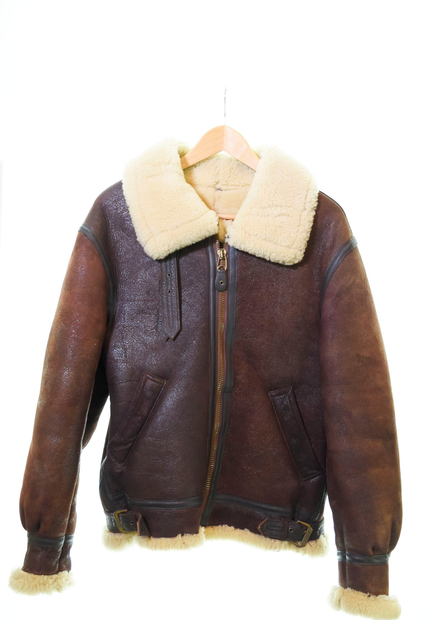 大きいサイズ AVIREX フライトジャケット ムートン AC-17755 ボア