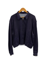 ヴィンテージ vintage 50s 50's 50年代 レーヨン ギャバジンジャケット 絣 かすり ギャバ SERVAL ZIPPER VINTAGE ヴィンテージ 青 ジャケット ブルー 101MT-5198