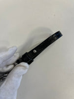 メゾン マルジェラ MAISON MARGIELA tabi ソールバッグ がま口 レザーバッグ 黒×シルバー バッグ レディースバッグ ショルダーバッグ・メッセンジャーバッグ ブラック 101bag-206