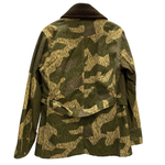 【曜日割引対象外】 キャピタル KAPITAL キャピタル レイン リングコート カモフラ ジャケット グリーン Lサイズ 201MT-4308 VB