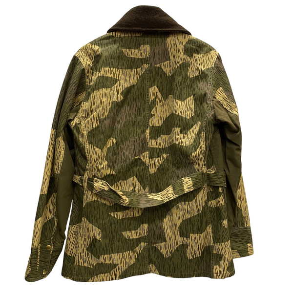 【曜日割引対象外】 キャピタル KAPITAL キャピタル レイン リングコート カモフラ ジャケット グリーン Lサイズ 201MT-4308 VB