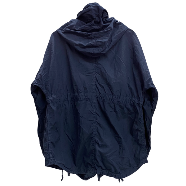 【曜日割引対象外】 キャピタル KAPITAL コットン ビッグフード コットンジャケット パーカ ネイビー Mサイズ 201MT-4410 VB