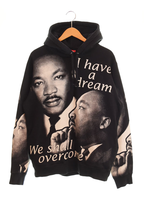 シュプリーム SUPREME 18ss MLK Hoddie  Sweatshirt  パーカ ブラック Mサイズ 103MT-2544