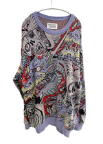 ワコマリア WACKO MARIA TIM LEHI JACQUARD SWEATER ジャガード ニット XL セーター マルチカラー LLサイズ 101MT-4501