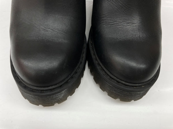 ドクターマーチン Dr.Martens HURSTON ハーストン チェルシーブーツ ヒール レザー MADE IN VIETNAM ベトナム製 BLACK 黒 AW006 KV11T レディース靴 ブーツ サイドゴア ブラック EU37 104S-919