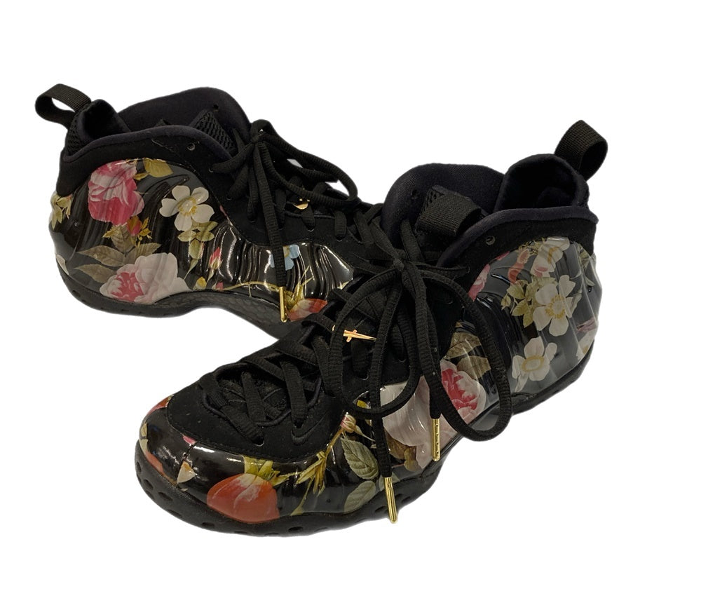 ナイキ NIKE Nike Air Foamposite One Floral ナイキ エアフォームポジットワン フローラル 314996-012  メンズ靴 スニーカー ブラック 27cm 101-shoes1763 | 古着通販のドンドンサガール