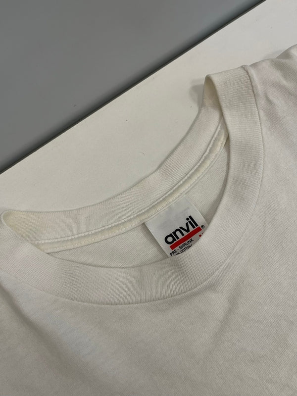 ア ベイシング エイプ A BATHING APE 90s Vintage 初期 anvilボディUSA製 BAPE CAMO ベイプカモ 白 プリント ロゴ Tシャツ ホワイト Mサイズ 101MT-4526